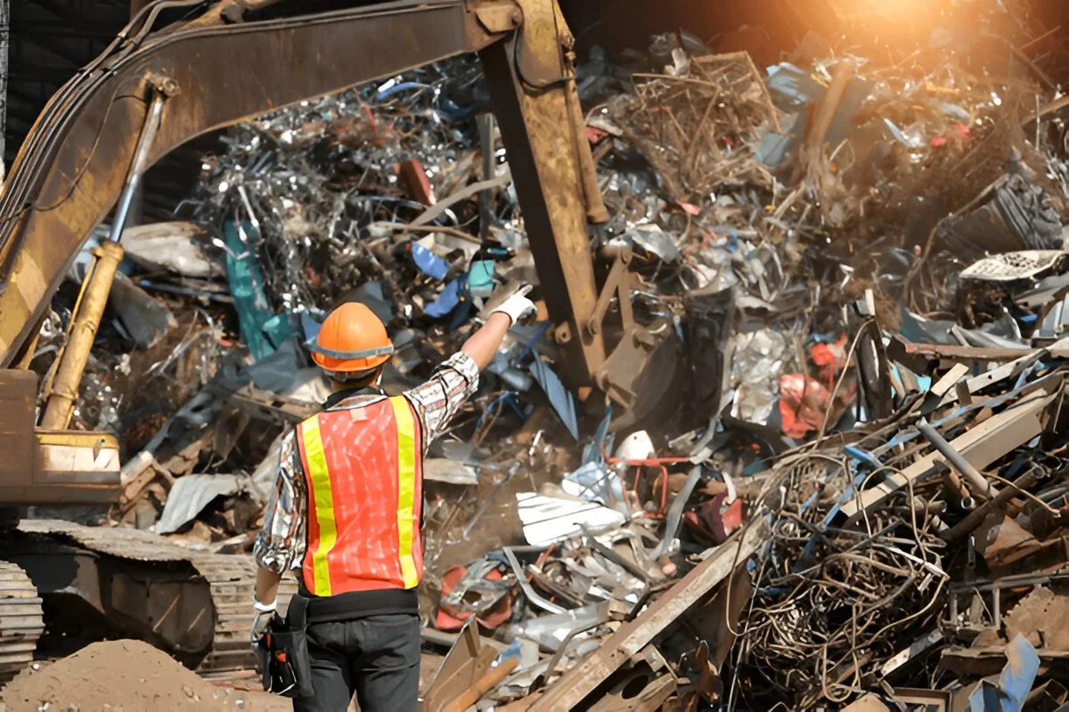 ScrapZone metal recycling team